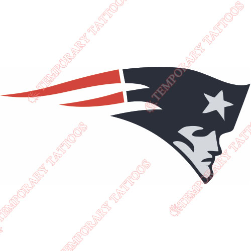 New England Patriots Customize Temporary Tattoos Stickers NO.599